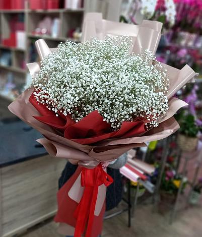 Букет цветов из: Гипсофила в Белокурихе