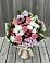 Букет цветов из: Альстромерии, Гвоздики, Розы и Хризантемы в Белокурихе