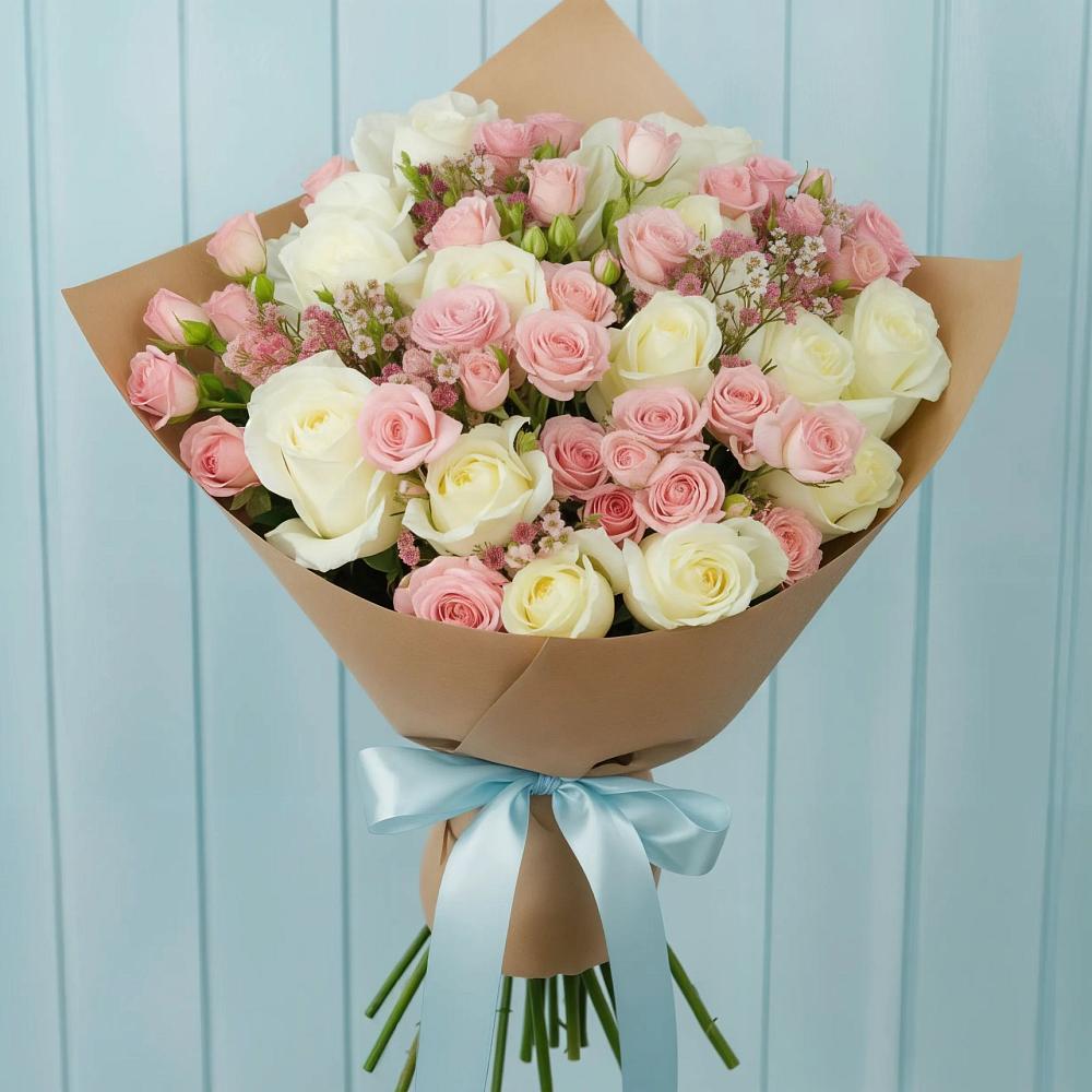 Букет цветов из: Розы в Белокурихе