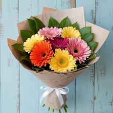 Букет цветов из:  Герберы #REPLACE_PRED# Белокурихе