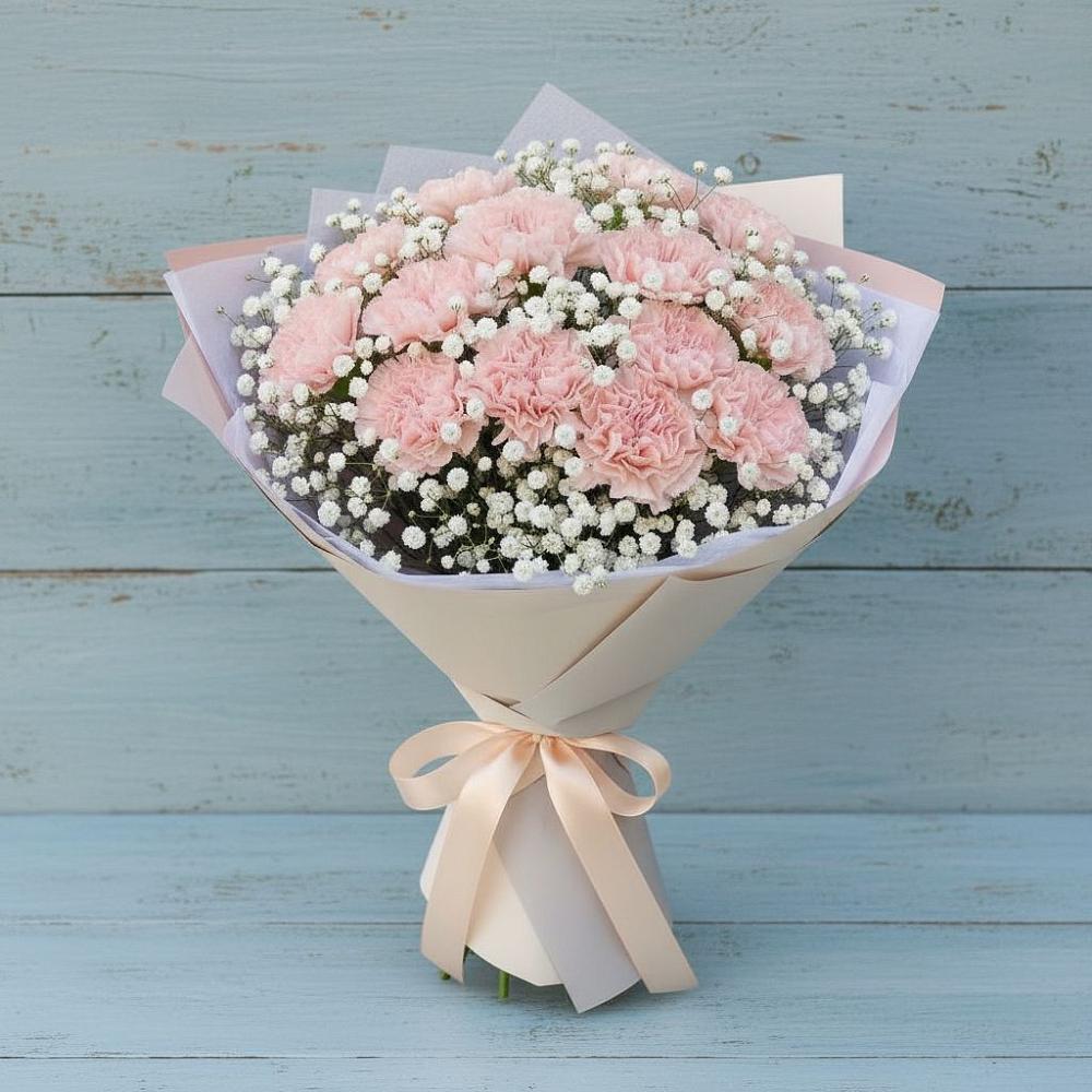 Букет цветов из: Гвоздики в Белокурихе