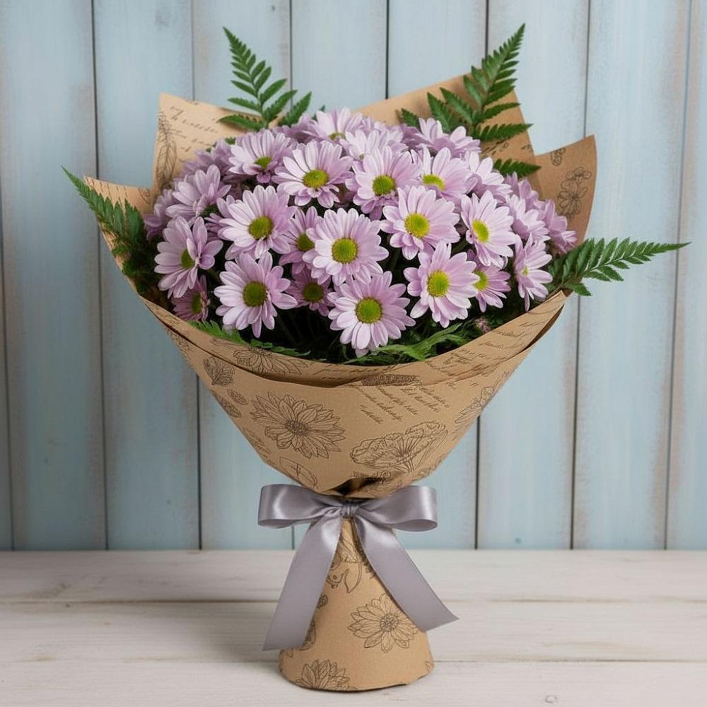 Букет цветов из: Хризантемы в Белокурихе