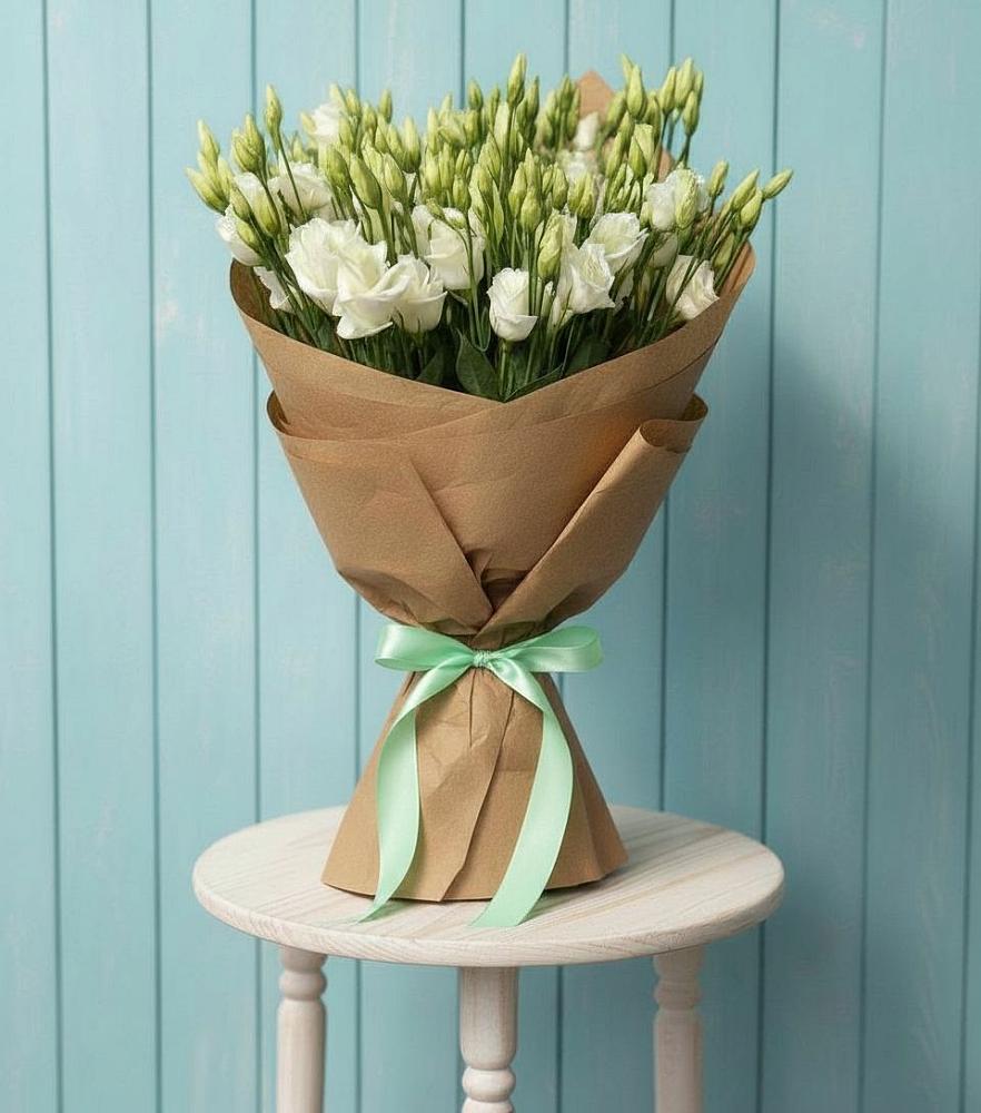 Букет цветов из: Лизиантусы в Белокурихе