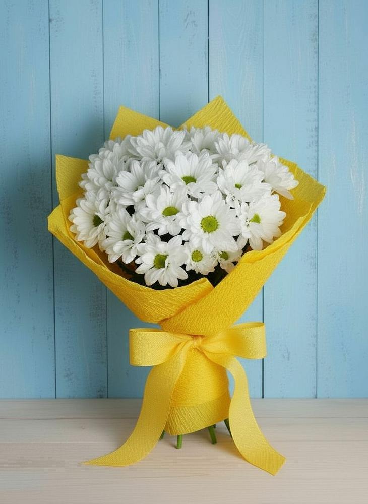 Букет цветов из: Хризантемы в Белокурихе