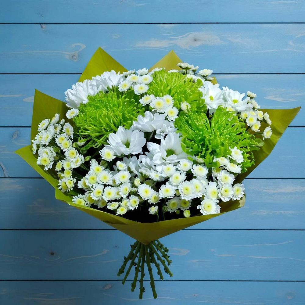 Букет цветов из: Хризантемы в Белокурихе