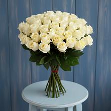 Букет 51 Белая роза Эдлесс Лав #REPLACE_PRED# Белокурихе