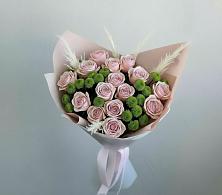 Букет цветов из:  Розы и Хризантемы в Белокурихе