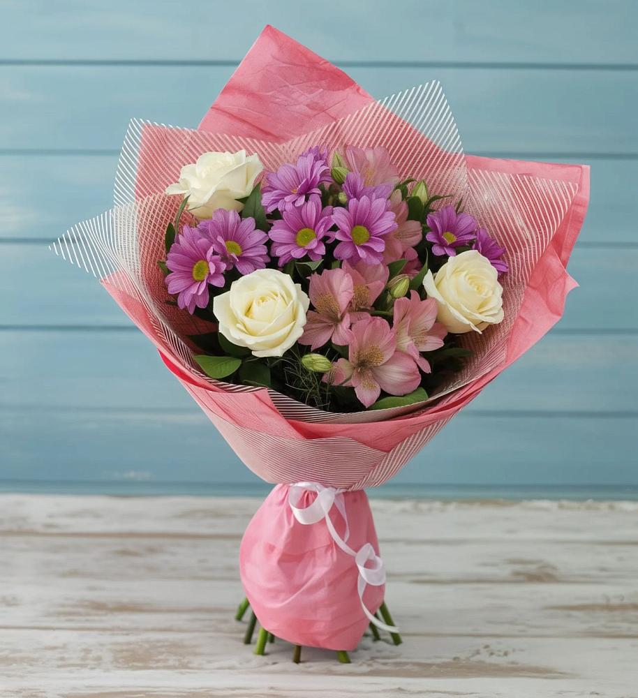 Букет цветов из: Герберы в Белокурихе