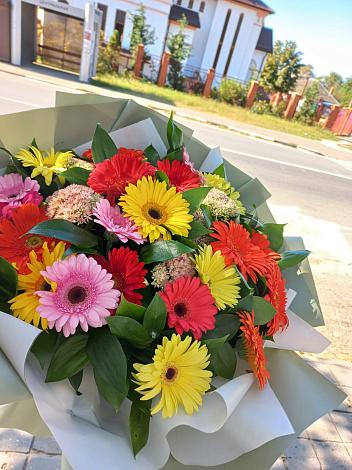 Букет цветов из: Герберы в Белокурихе