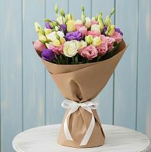 Букет цветов из:  Лизиантусы в Белокурихе